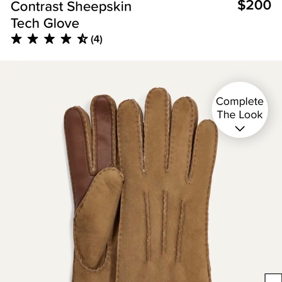 Ugg mens gloves - Picture 2 of 2